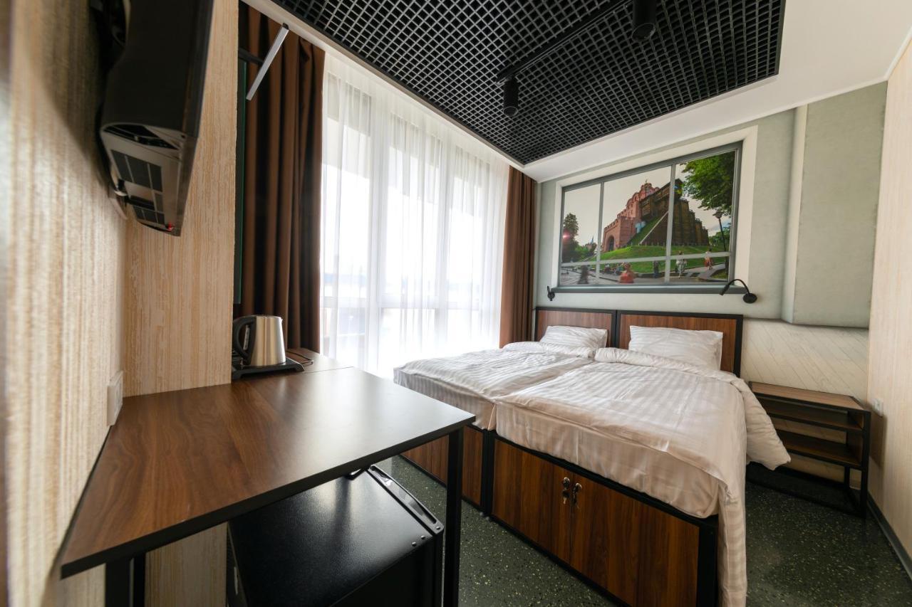 Misto Capsule Hotel Kyiv Exterior photo